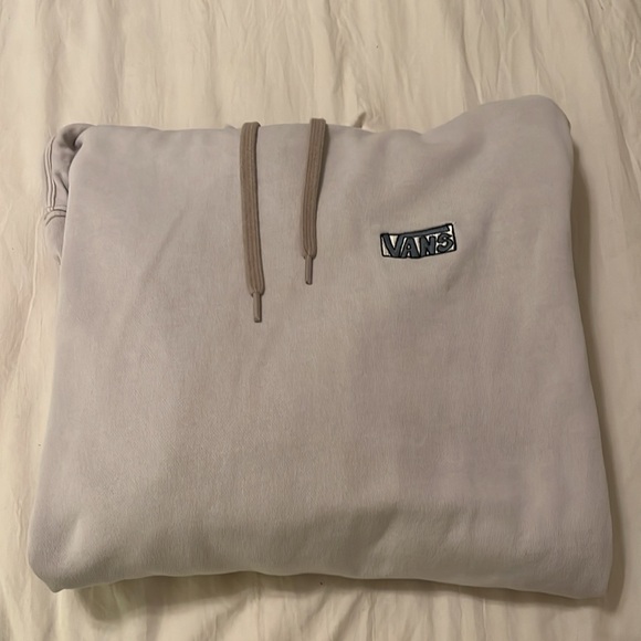 Women’s VANS Hoodie - Size Small (Cream and Blue) - Picture 1 of 5